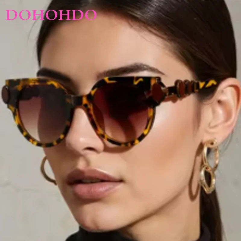 

Vintage Hip-hop Small Round Frame Men Sunglasses Luxury Brand Designer Sunglasses Women Street Photography Driving Shades UV400