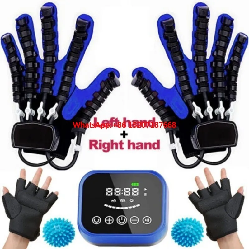 Upgraded Rehabilitation Robot Gloves Cerebral Infarction Hemiplegia Hand Training Stroke Finger Recovery Strengthener Exercise