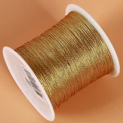 Rope Gold Silver Cord Gift Packaging String For Jewelry Making Lanyard Thread Cord DIY Bracelet Christmas Home Decor