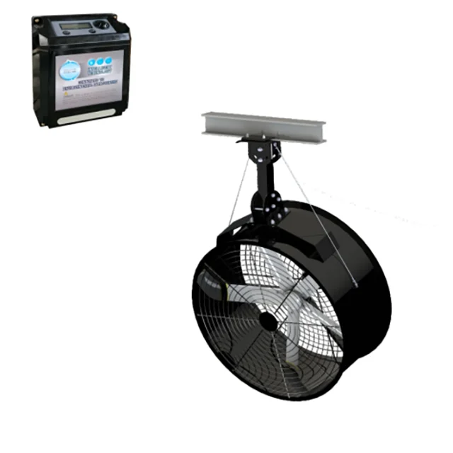 مروحة تبريد تهوية صناعية مقاس 33 بوصة، مروحة عادم صناعية مثبتة على الحائط