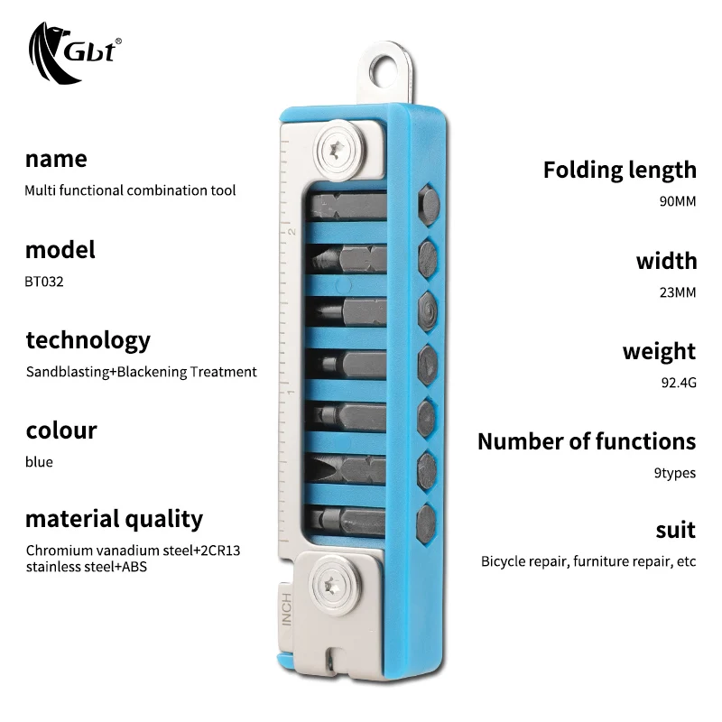 Multi functional combination tool, portable cross shaped screwdriver, portable keychain