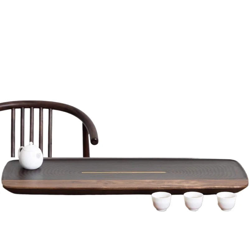 ^Hospitality Luxury Tea Tray Ceremony Office Pot Valet Chinese Kitchen Long Rectangle Tea Tray Living Room Bandejas Home Product