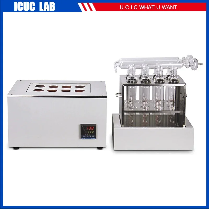 Forno digestivo infravermelho digital elétrico com design de concha dupla de tubo KDN-08C com melhor preço
