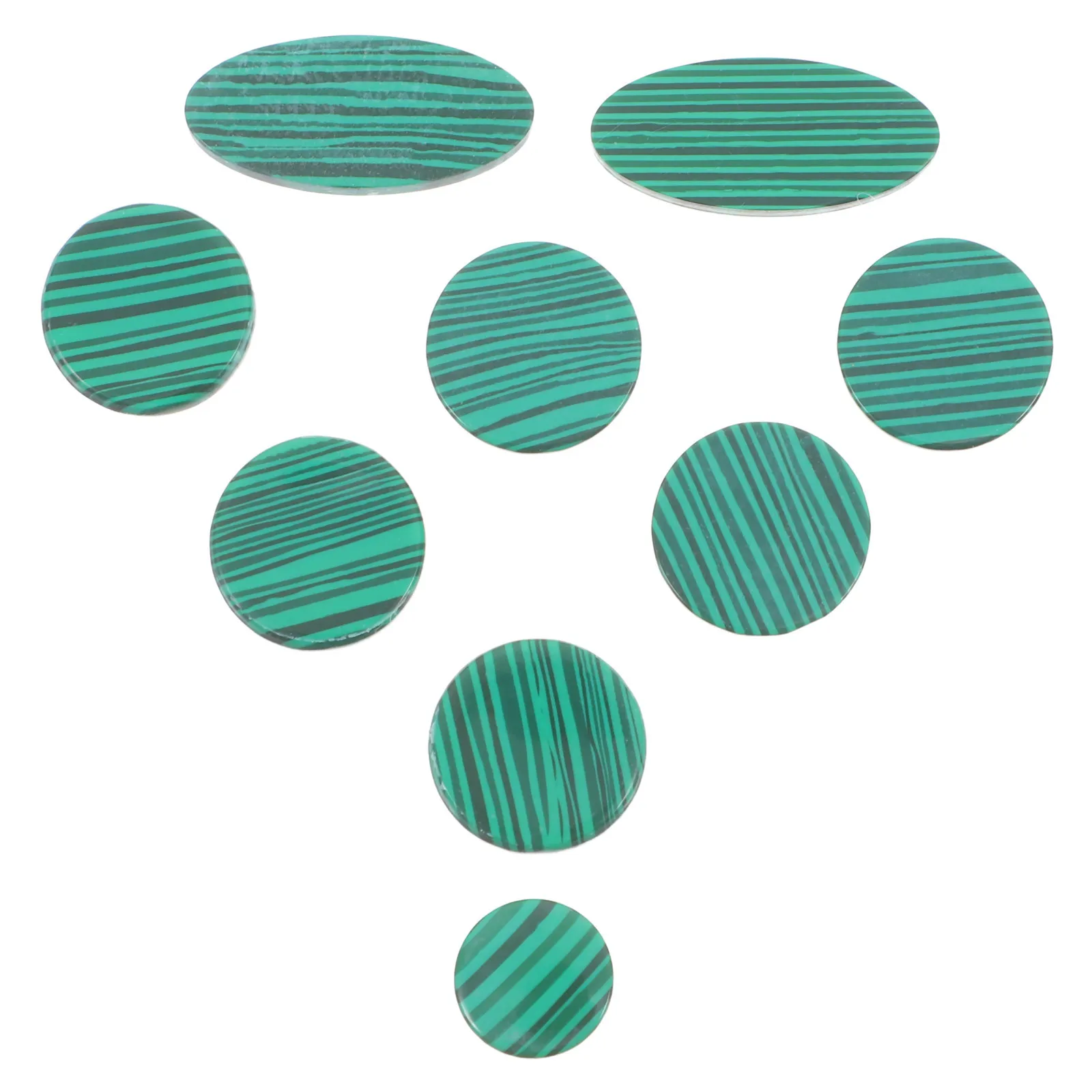 

1Set Saxophone Key Button Replacements Shell Green Tone Smooth Finish Sax Finger Buttons for Alto Tenor Soprano Saxophone