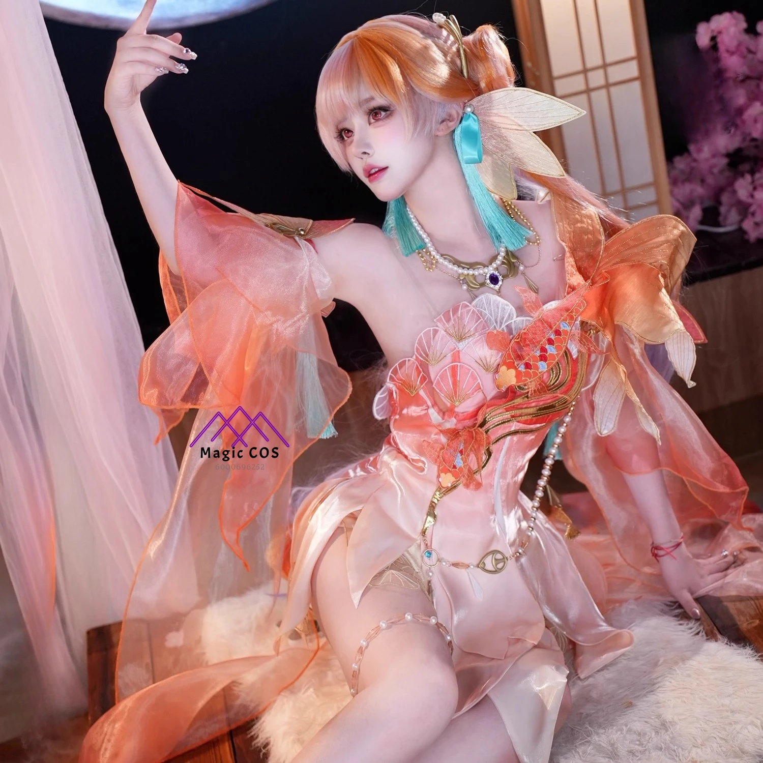 Spiel Naraka: Bladepoint Cosplay Kostüm Anime HuTao Hochwertige Rollenspiele Mode Kleid Perücke für Frauen Comic Con Outfit Anzüge