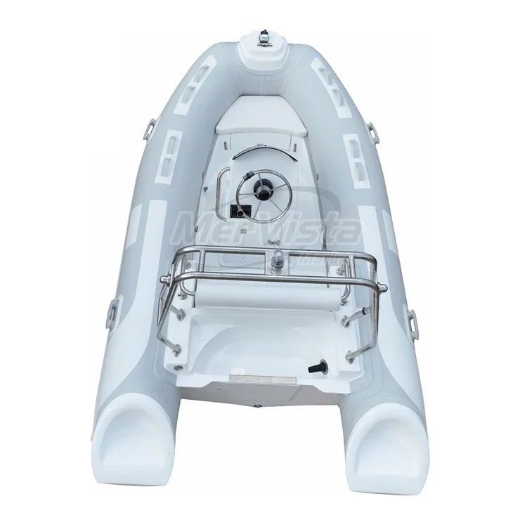 CE 11ft Rib330 340 Semi-Rigid fiberglass Hull Hypalon/PVC Inflatable Rowing Boat