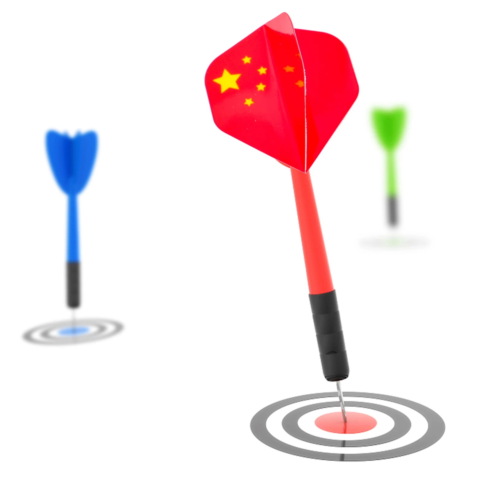 

27 Pcs Dart Wings Lightweight Tails Replaceable Flight Accessory The Pet for Smooth Flying