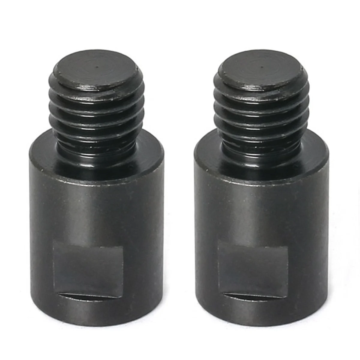 ABJT 2Pcs M14 to 5/8 Inch-11 Adapter Angle Grinder Thread Converter Adapter Shaft Connector for Diamond Core Drill Bits