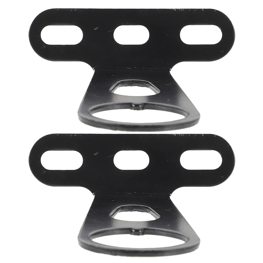 

2 Pcs Bike Headlight Bracket Bicycle Light Mount Holder for Mountain Regular Electric Bikes Enhance Visibility