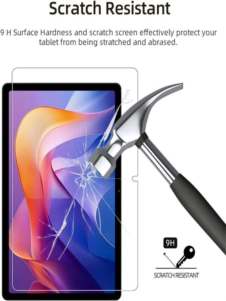 1 PCS 9H Tempered Glass Tablet Screen Protector For Xiaomi Redmi Pad 2 11 Inch 2025 Anti-Scratch Bubble Free Protective Film