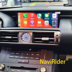 10.25Inch Carplay Car Auto Multimedia Video Player For Lexus IS RC 300 350 250 F Sport 300 350 200t 300h 2013-2017 Android 14