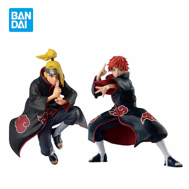 In Stock Original BANDAI Banpresto Vibration Stars VS NARUTO Sasori Deidara PVC Anime Figure Action Figures Model Toys ﻿