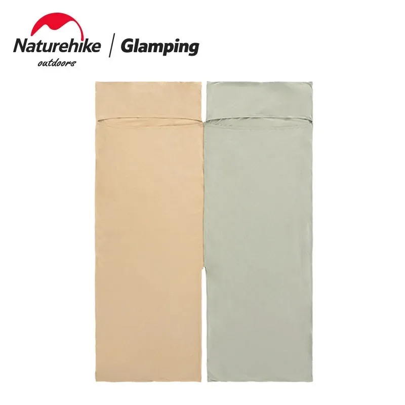 

Naturehike Sleeping Bag Liner Envelope Cotton Sleeping Bag Liner Ultralight Portable Single Double Camping Sleeping Bag Liner