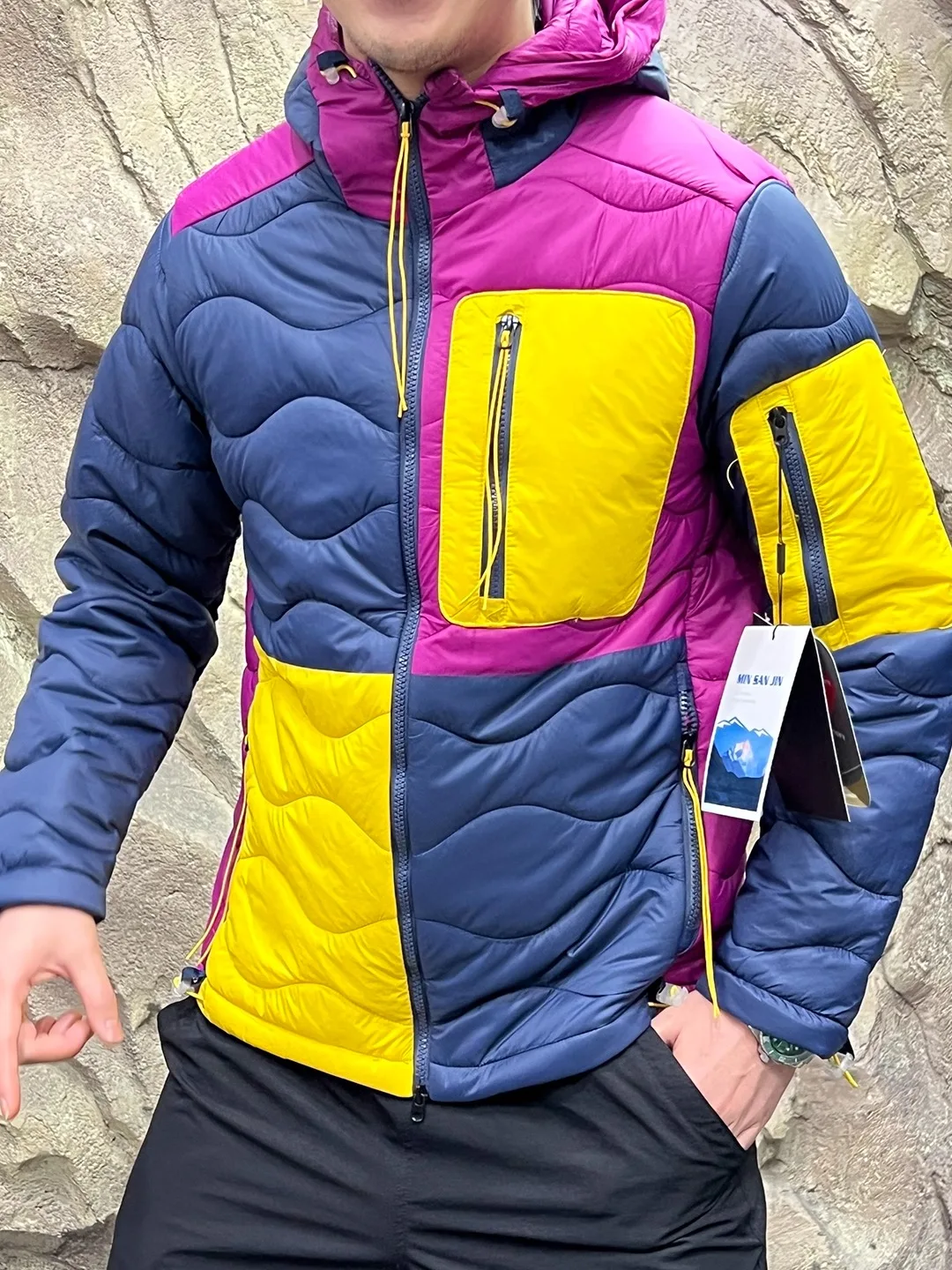 

Модное уличное хлопковое жакет с капюшоном, молодежное теплое утепленное пальто Long Sve, легкое зимнее пальто