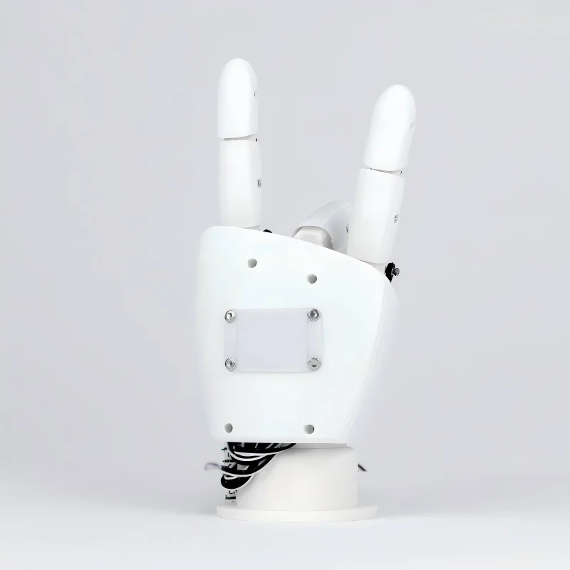 Zusammengebaute AmazingHand 8 DOF Roboterhand 3D-Gedruckte Mechanische Hand Rechter/Linker Arm PWM / Feetech Serielle Motoren Programmierbarer Roboter