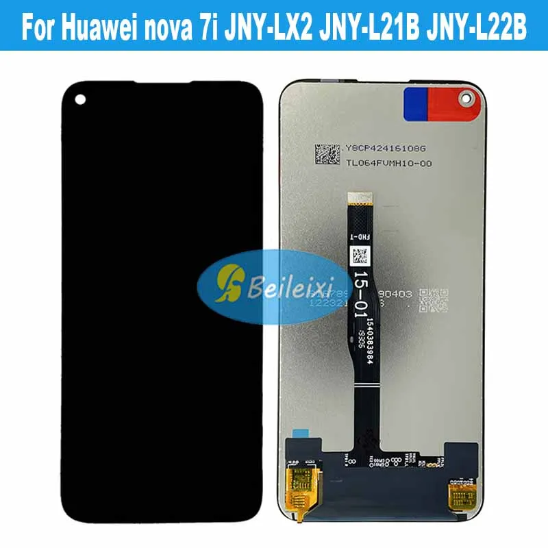 

For Huawei nova 7i JNY-LX2 JNY-L21B JNY-L22B LCD Display Touch Screen Digitizer Assembly