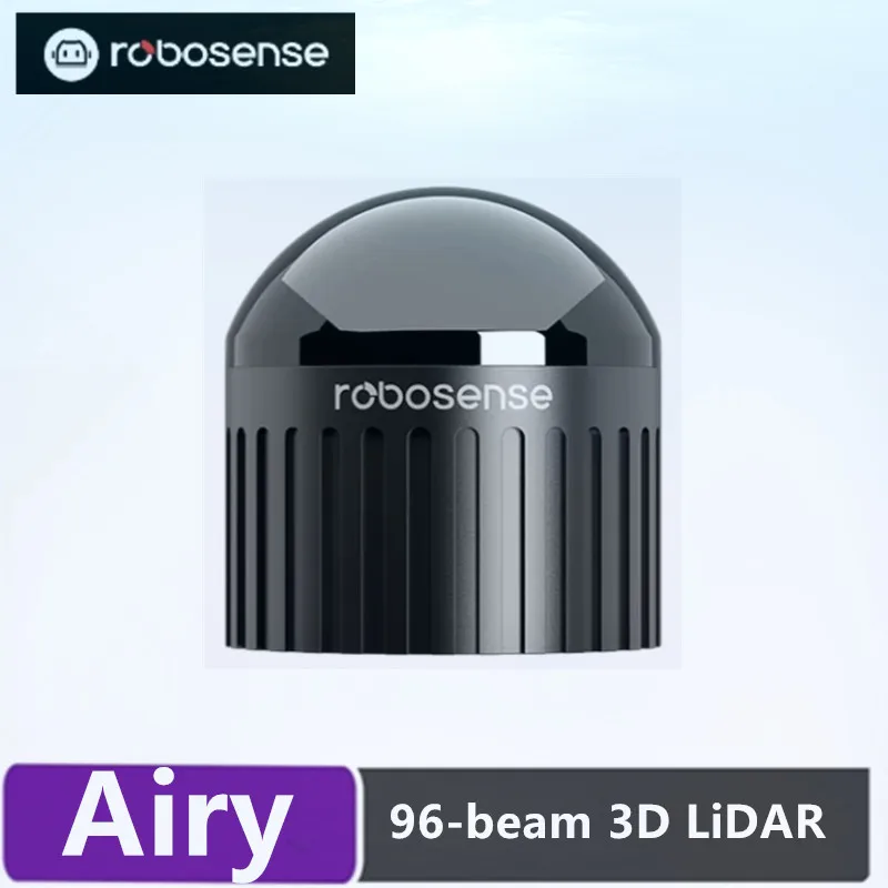 Robosense Airy 96-قناة رقمية ثلاثية الأبعاد LiDAR مستشعر IMU متكامل للمركبات المستقلة AGV الرافعات الشوكية بدون طيار