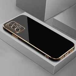 Luxury Plating Case For Samsung A57/37/27/17/07 A56/36/26/16/06 A54 A53 A52 A73 A72 A71 A34 A33 A32 A23 A22 Soft Silicone Cover