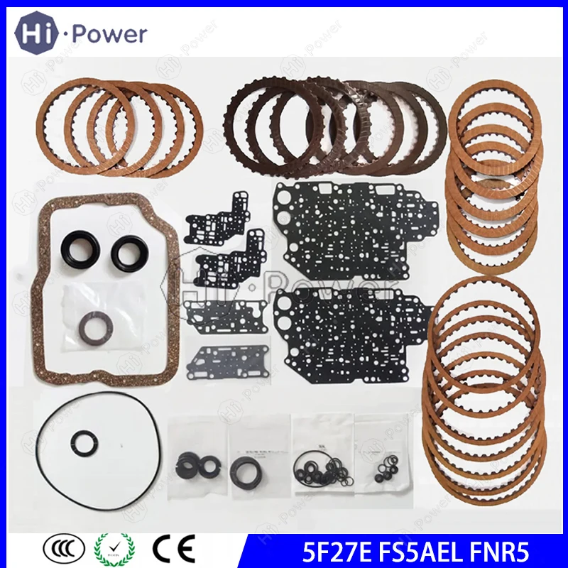 5F27E FS5AEL FNR5 Auto Transmission Overhaul Kit & Friction Plate For Ford MAZDA MKZ Gearbox Disc Repair Rebuild Kit