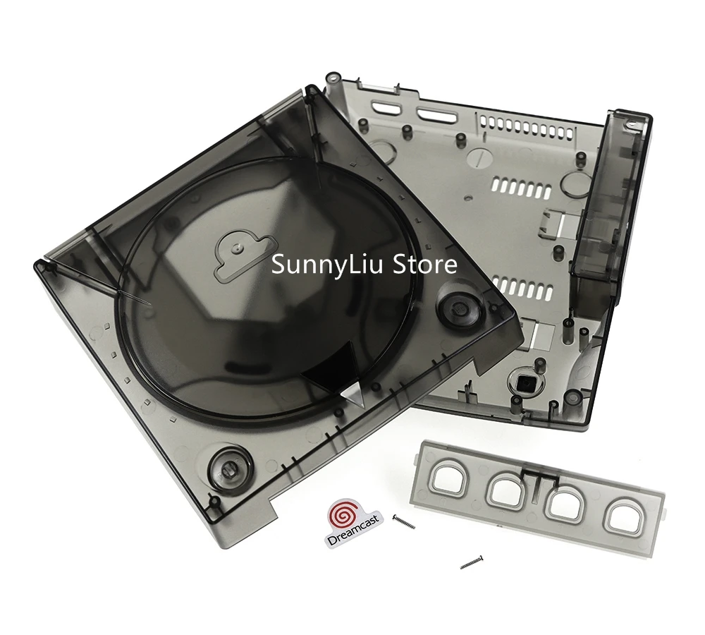 1 unidad de carcasa de plástico para cajas protectoras Retro SEGA Dreamcast DC, caja translúcida, cajas transparentes, carcasa protectora