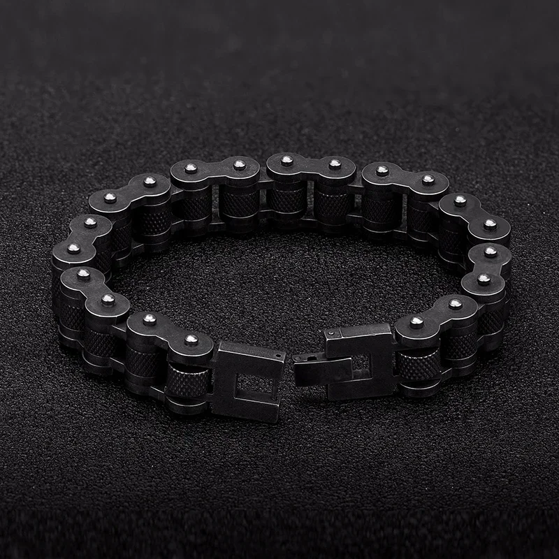 Retro biker chain bracelet mens bracelet link chain motorcycle style stainless steel bracelets jewelry