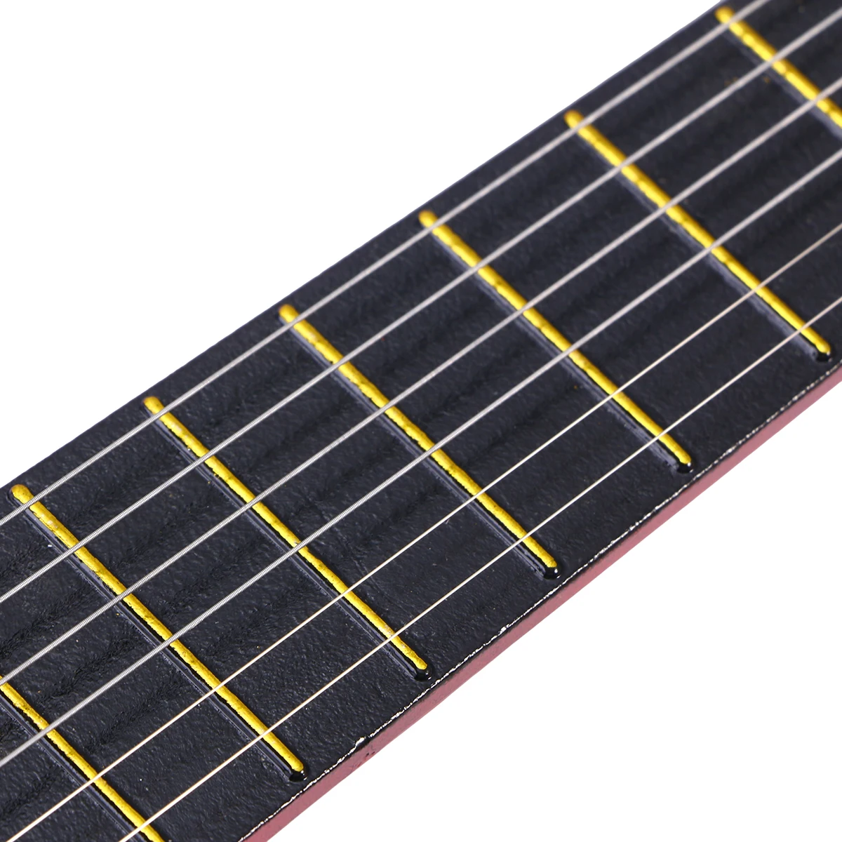 

Children'S Wooden Guitar Smooth Playability Low String Action For Kids Beginner Musical Instrument Gift Toddler Acoustic