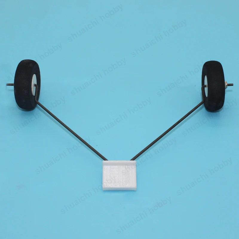 Train d'atterrissage avant léger en fil d'acier pour modèle de planeur Surfer X8, avec roue, pièce de rechange pour avion flottant à voilure fixe RC