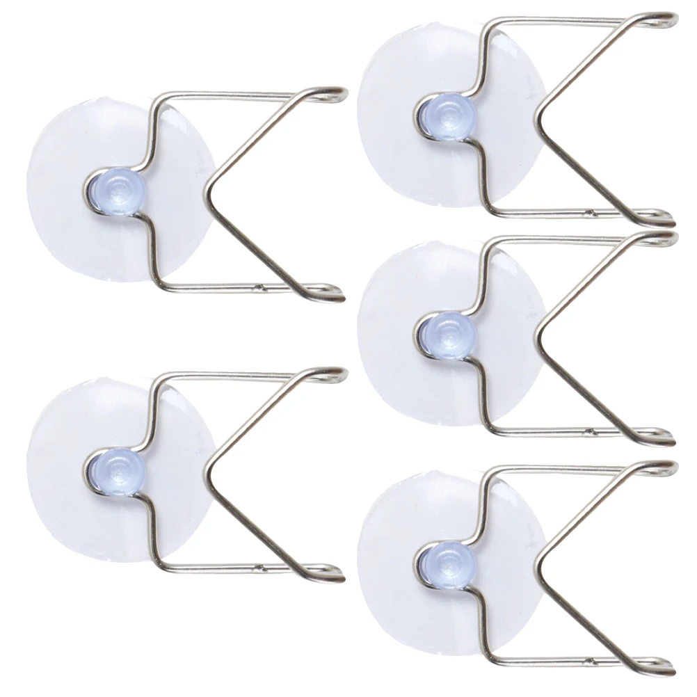 

5pcs Stainless Steel Sink Rack Sponge Holder Basin Drain Shelf Silver U-Shaped Kitchen Bathroom Storage Organizer