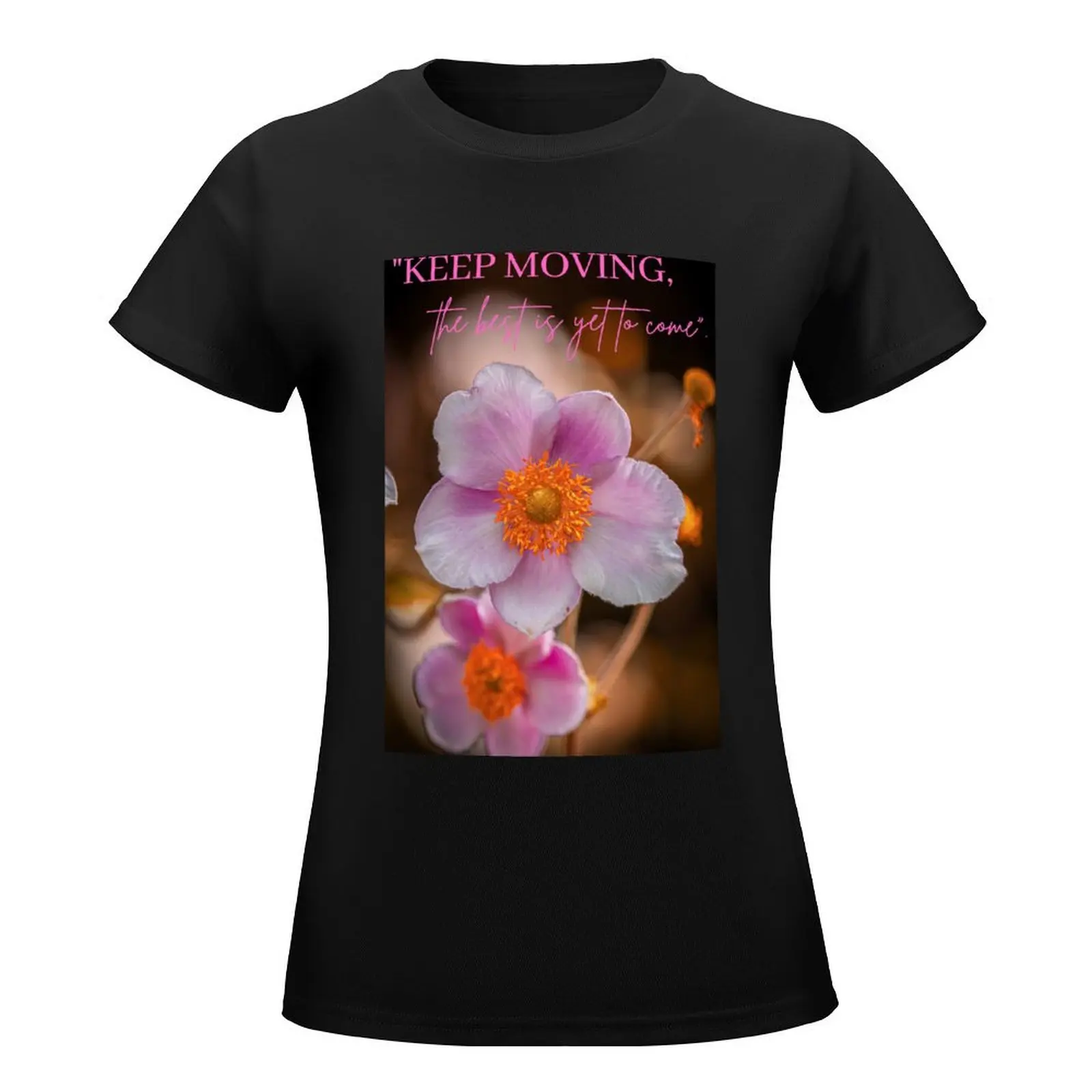 keep moving T-Shirt Aesthetic clothing tees animal print shirt for girls Women's tops