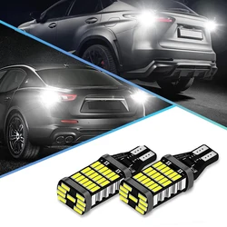 2PCS LED T15 W16W 921 912 T16 902 LED 전구 높은 전력 45pcs 4014SMD 슈퍼 밝은 1200LM 자동차 반전 빛 흰색 교체