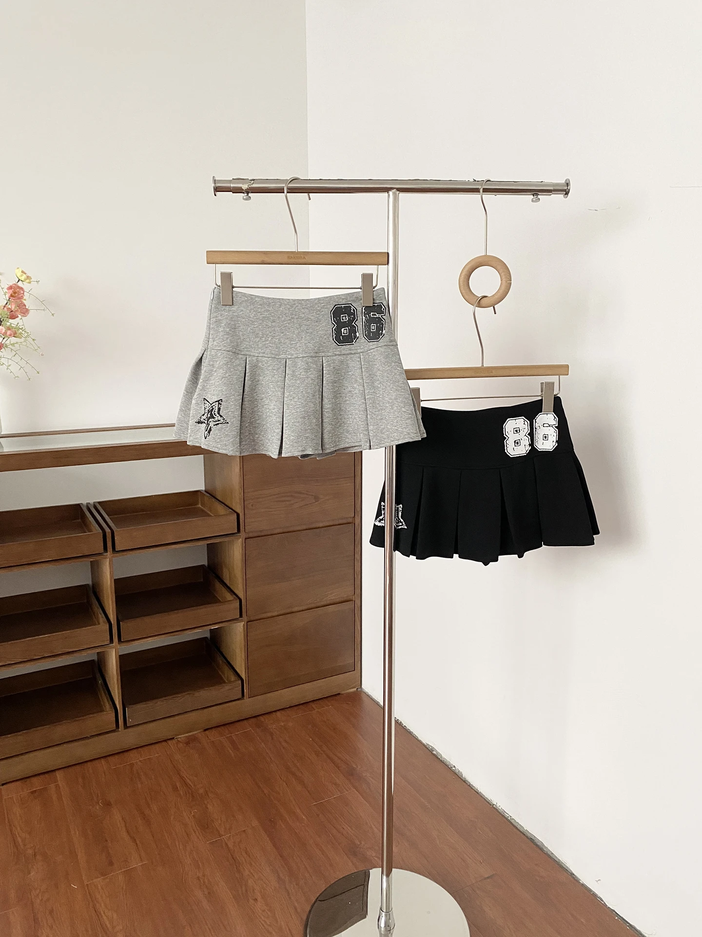 High Waist A-Line Skirt Women's Fashionable Commuter Versatile Slimming Hip Covering Summer New Arrival Korean Style