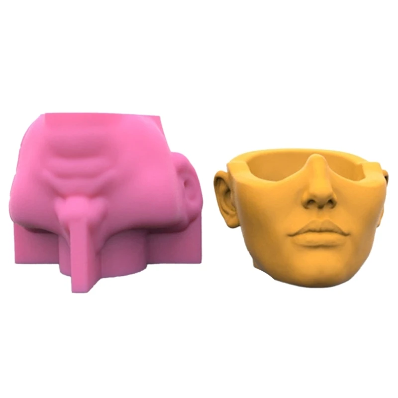 

Succulents Flower Pot Resin Silicone Mold Suitable for Diy Garden Flower Pot