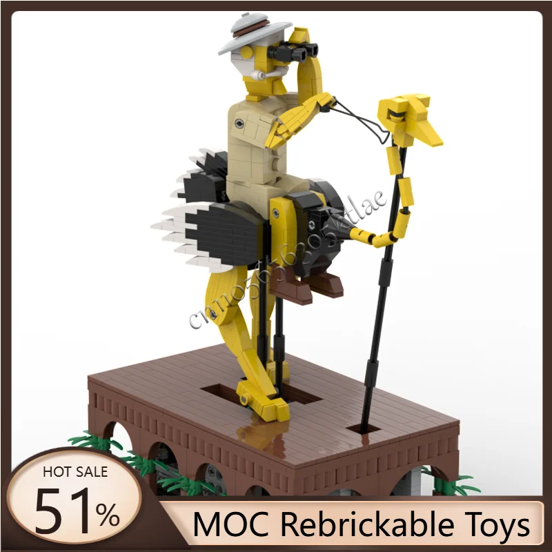 

Hot 1122 PCS MOC Exquisite Jungle Explorer Model Building DIY Blocks For Children Assembly Display Toys Christmas Surprise Gifts