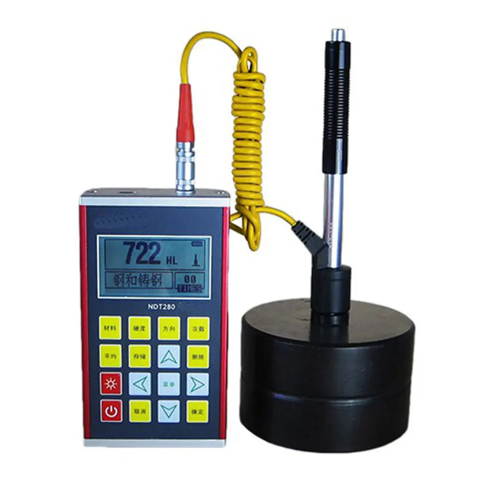 ポータブル金属硬度計,デジタルシェル,硬度計,ndt280,hb,hrb,hrc,hra,hv,hs