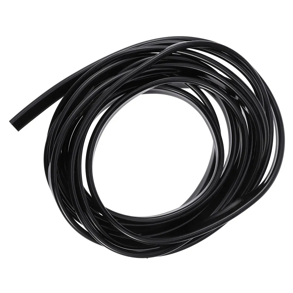 

1Pcs Car Door Bumper Strip 6M Black Thin Slim Auto Scratch Resistant Seal Strip Car Door Crash Bar Easy Installation