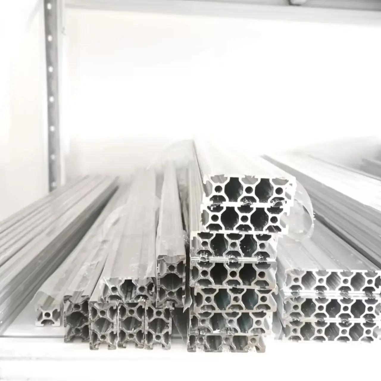 DIY 3D Printer Linear Rail Workbench CNC 100mm-500mm Length Aluminum Profile Extrusion Compatible with 2020 2040 2060 2080 20100