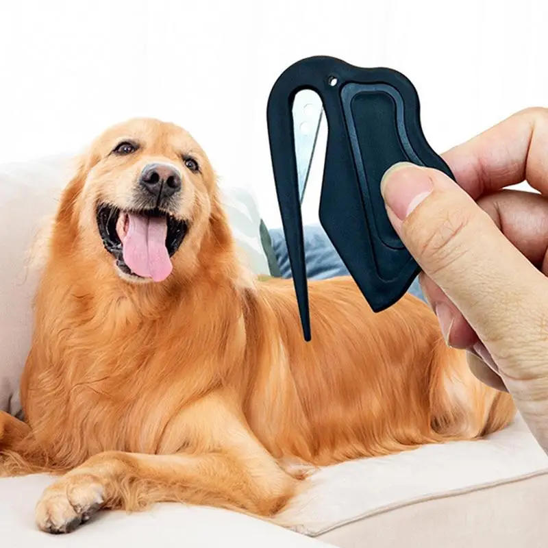 Wrapping Paper Cutter Office Letter Opener Envelope Slitter 5x Portable Pet Hair Knot Cutter Wrapping Paper Cutter For Office