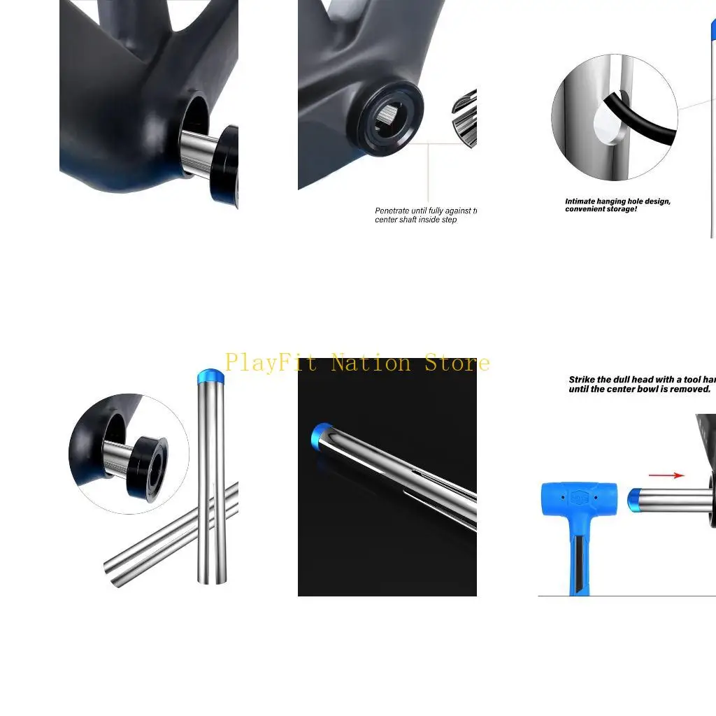 

242F Велосипедные шатуны Пресс-фитинг для снятия каретки с молотком Инструмент для снятия чашки велосипедной гарнитуры для чашки