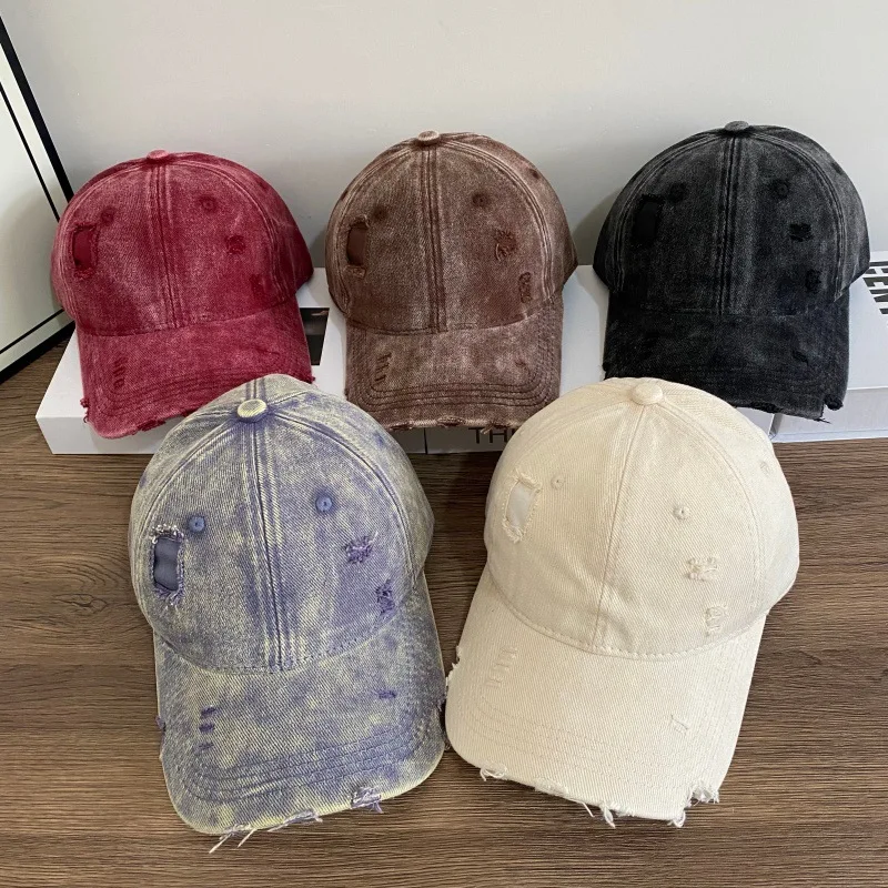 

Джинсовая бейсболка для женщин и мужчин, винтажные кепки, потертые хлопковые кепки