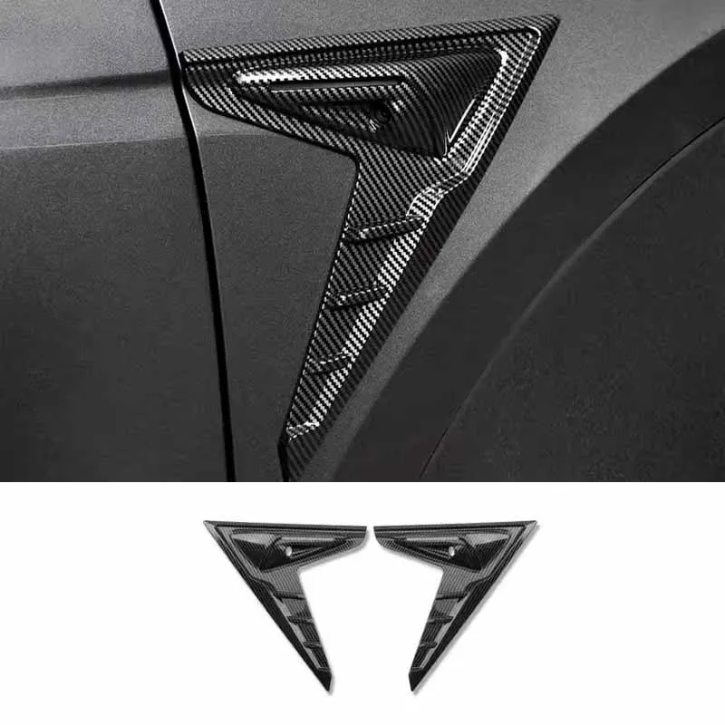 

Car Side Camera Cover Leaf Board Camera Protective Cover Thunder side marker For Tesla Model Y Auto Accessories