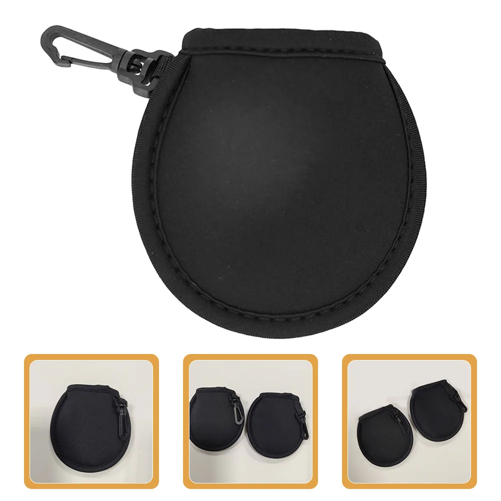 

2Pcs Golf Ball Cleaning Pouch Portable Golf Accessories Bag for Men Protects Surface Enhances Performance Stylish Washer Pocket