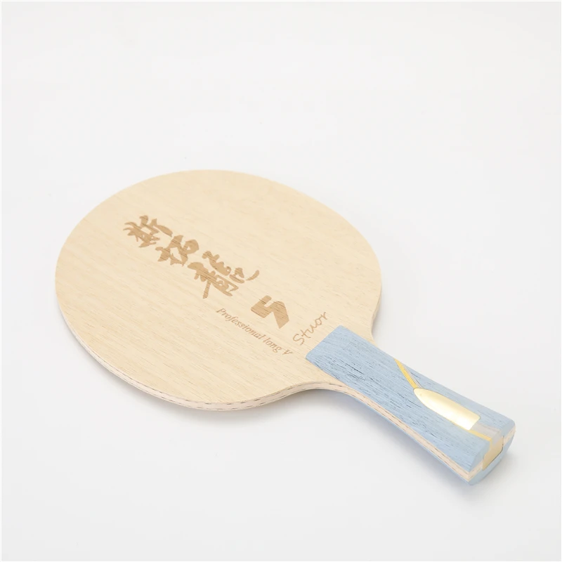 Stuor Long 5-gelber Carbon-Innen-Tischtennisschläger, Tischtennisschläger, Ping-Pong-Paddel, Kohlefaser, integriertes AUS + ANGEBOT – Detail 10