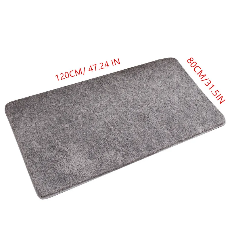 80*120 CM Floor Mat Door Mat Absorbent Bathroom Non-slip Entry Foot Household Hall Rectangular Small Carpet