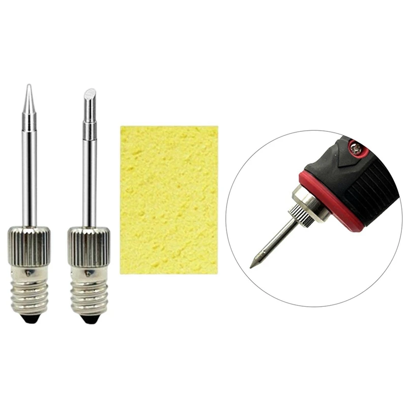 

Soldering Tips USB Soldering Iron Head Replacement Soldering Iron Tips Welding Head For E10 Interface