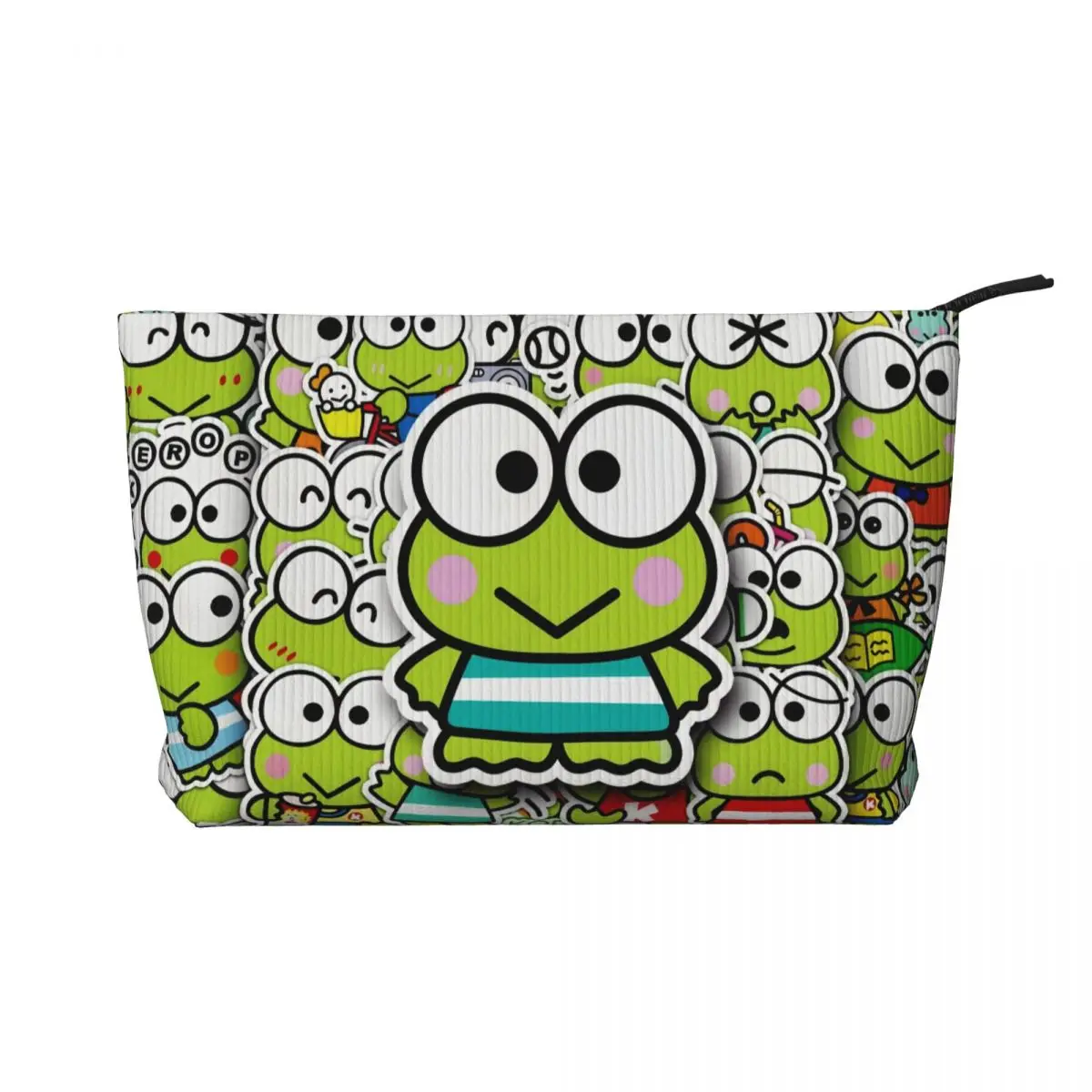 

Пользовательский мультфильм Kero Kero Keroppi Sanrio аниме дорожная косметичка женский органайзер для туалетных принадлежностей для макияжа женский комплект для хранения красоты Dopp