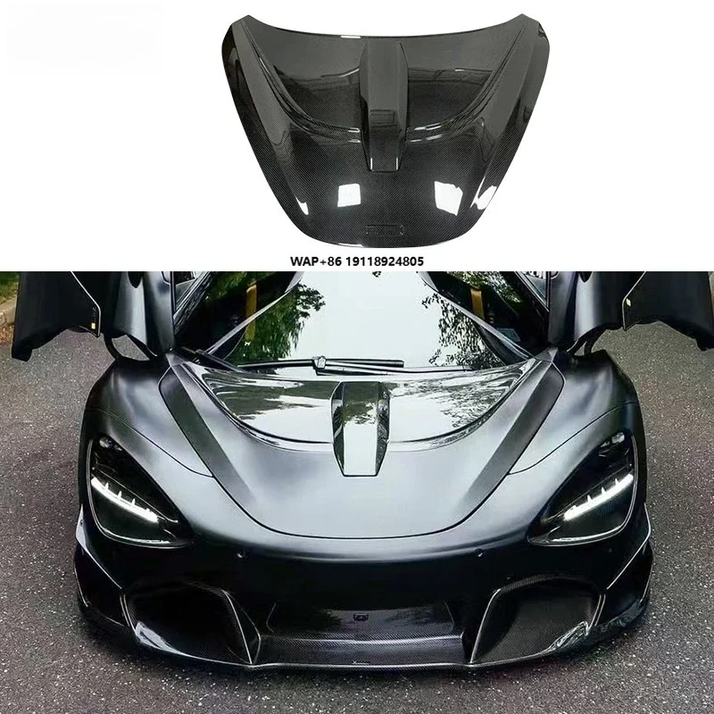 Novite Motorhaube aus Trocken-Kohlefaser, Hochwertige Karosserie-Komponenten für 720S