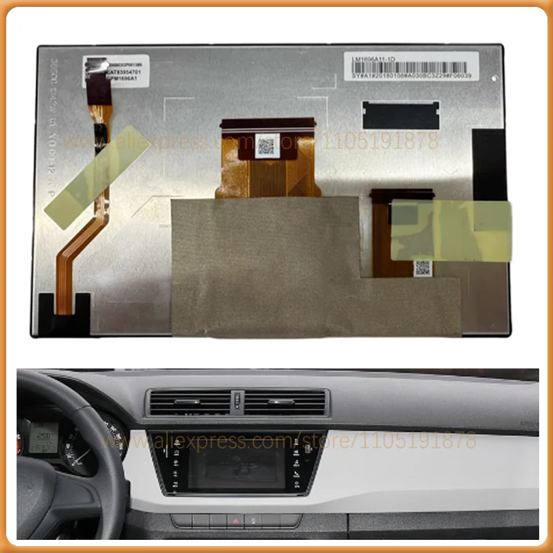 GPM1696A0 EAT63954701 LA065WV3-SD01 LM1696A01-1B LM1696A01-1D 6.5" inch LCD Dispaly With Touch panel For Screen Navigation