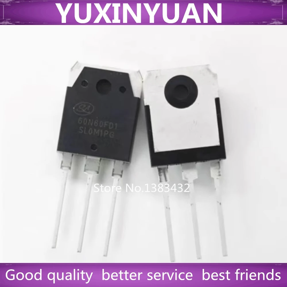 1 PCS of brand-new original 60N60FD1 SGT60N60FD1PN 600V 60A inverter welding machine commonly used IGBT tube IC