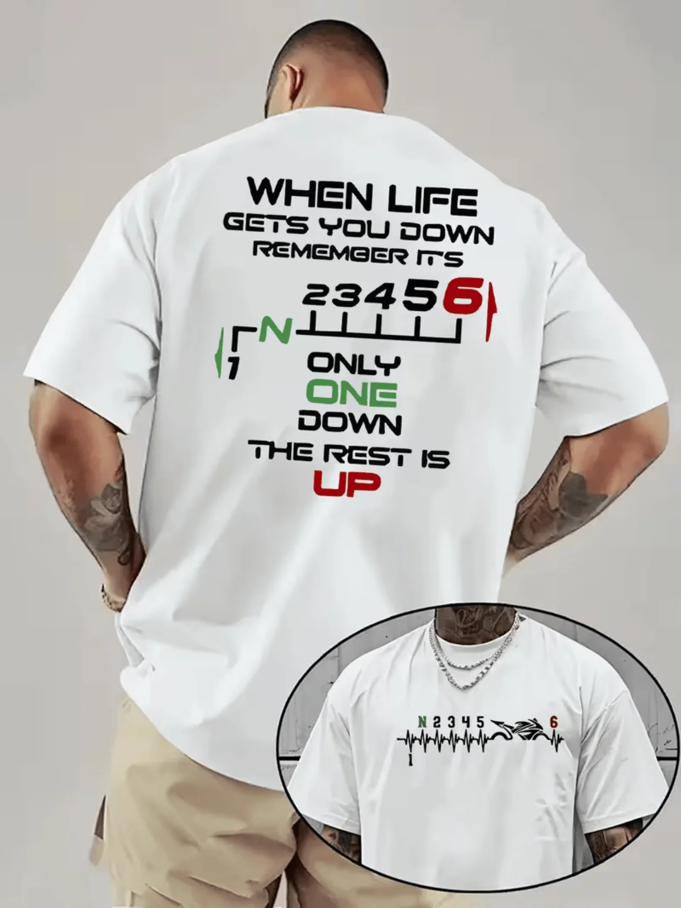 Print T-shirts Men Women Loose Motorcycle Shift Slogan Daily Streetwear Oversized Short Sleeve Tops Men Clothing