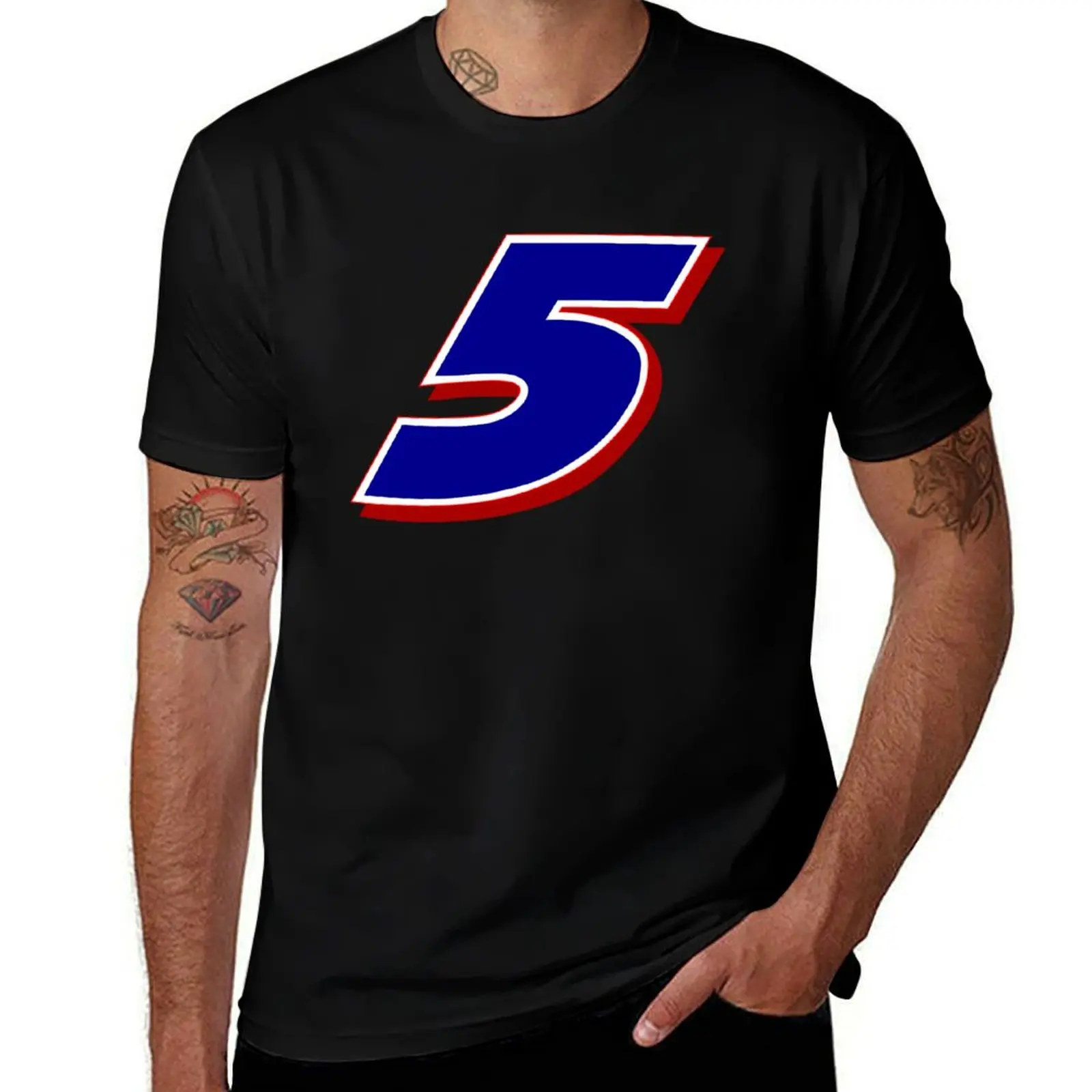 Kyle Larson Racing #5 T-Shirt Cool Feeling Summer Tee Shirt T-Shirt